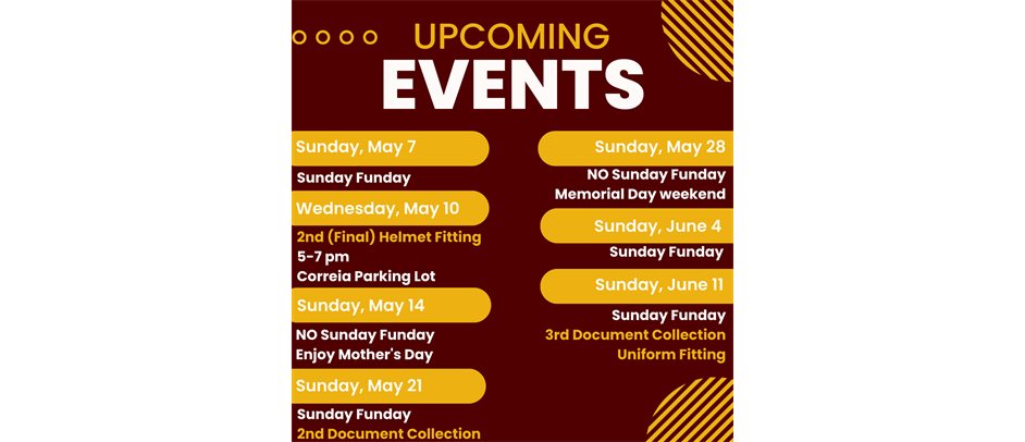 Upcoming Events